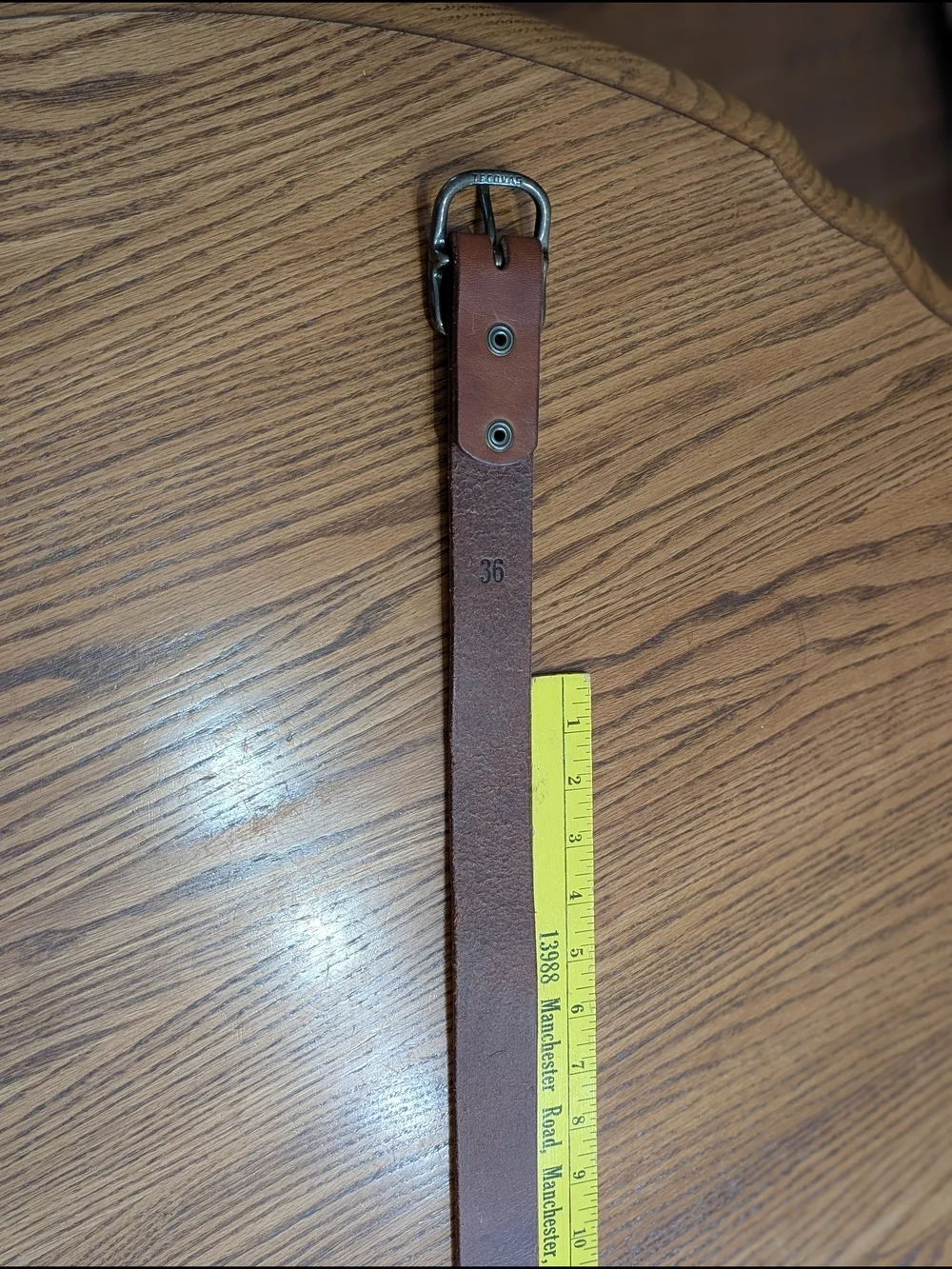 Tecovas Brown Leather Belt - Men's Classic Leather Belt